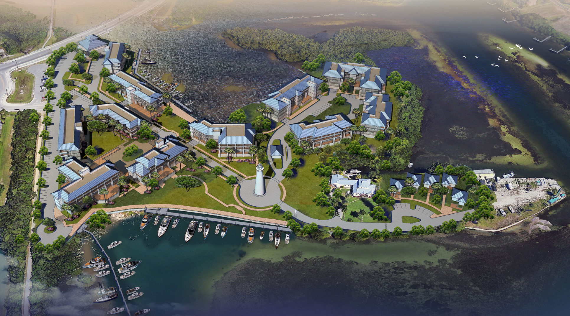 Fishery redevelopment